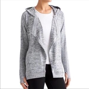 Athleta Blissful Wrap Hooded Cardigan